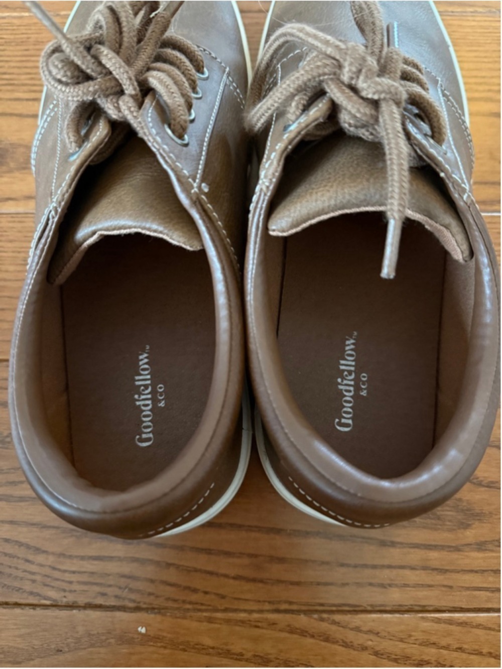 Men’s Goodfellow Brown Shoes Size 8 EUC Worn Once - Picture 6 of 7